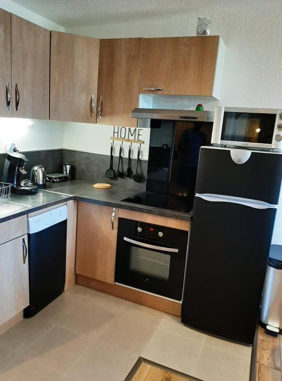 Le Cosy Aux Pieds Des Pistes Appartement Avec Balcon Plein Centre Orcières Exterior foto