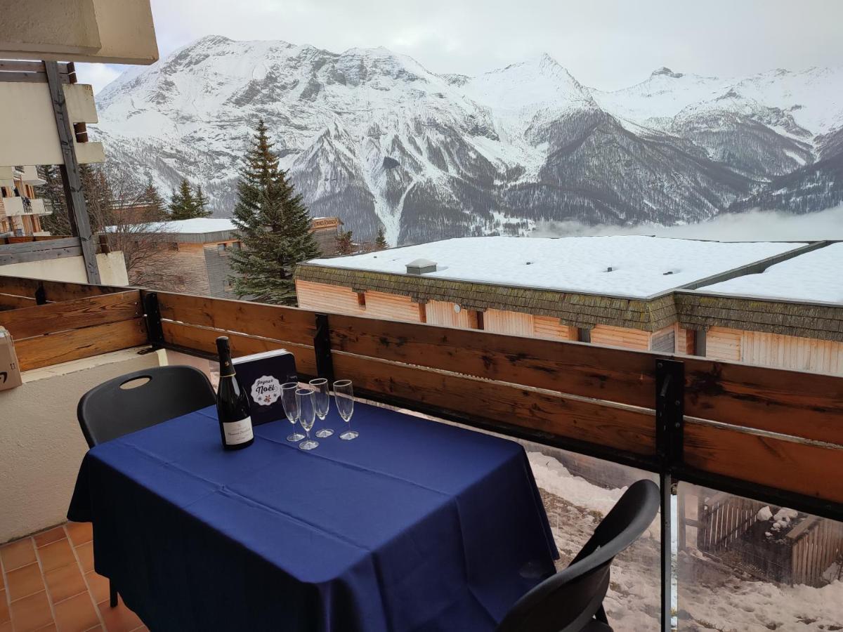 Le Cosy Aux Pieds Des Pistes Appartement Avec Balcon Plein Centre Orcières Exterior foto